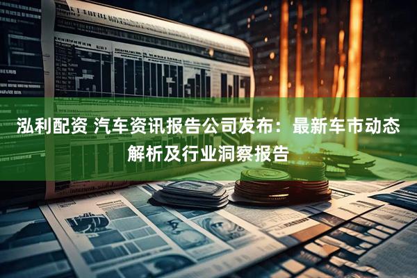 泓利配资 汽车资讯报告公司发布：最新车市动态解析及行业洞察报告